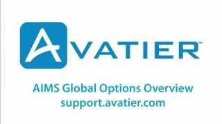 Avatier Identity Management Suite (AIMS) Global Options Overview