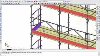 Demo PON CAD sw Scaffolding Design - Diseño de Andamio - 2010