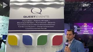 InfoComm 2023: Quest Events Showcase FormSet Wall System with Nirvana Fabric Wrap