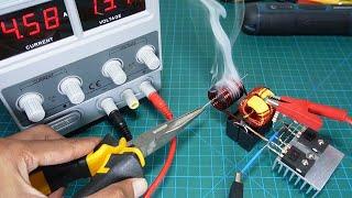 Make an Induction heater DIY, Beginner electronics projects