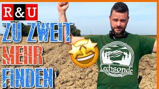 zu ZWEIT unterwegs R&U #104 #sondeln #metaldetecting #lechsonde