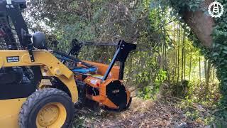 Trituradora forestal serie KX/SSL - minicargadora 50-90 hp - www.aplecgroup.com
