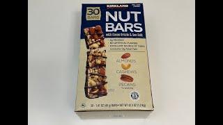 Costco Kirkland Signature Nut Bars Unboxing!