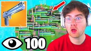 I Hosted a Hand Cannon Only Tournament In OG Season 3 Fortnite (is he cheating?)