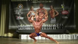 Marius Sileika Posing Classic Bodybuilding 1 @Rheinlandpfalz Meisterschaft 2017