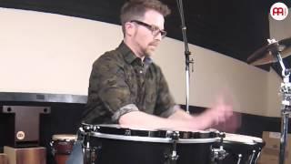 Bryan Brock Percussion Solo "Cajon", "Handbale", "Candela" and "ABS Bongos"