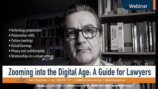 Zooming into the Digital World - A Guide for Lawyers | Webinar slides