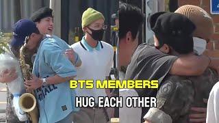 BTS Members Hug Each other After Long Time ️