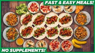 EASY Vegan Meal Prep for Weight Loss! (High Protein)