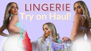 *SEXY* & See Thru Lingerie Try On Haul!!