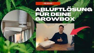 Abluftlösung für deine Growbox (für Kippfenster) - Schimmel durch Indoor Grow verhindern