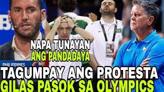 GILAS TAGUMPAY ang PROTESTA PASOK na sa OLYMPICS | NAPATUNAYAN na ang PANDADAYA ng BRAZIL !