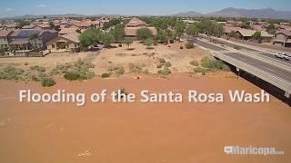 Monsoon Flooding in Maricopa