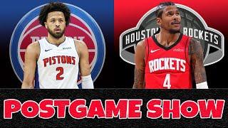 Detroit Pistons vs Houston Rockets Postgame Show | Pistons Talk Podcast