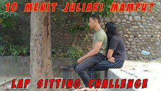 lap sitting challenge 10 menit - menurut kalian juliari kuat?