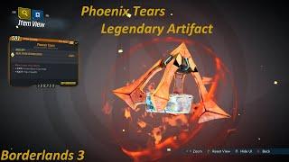 Borderlands 3: Phoenix Tears, Legendary Artifact.100% health returned on second wind.