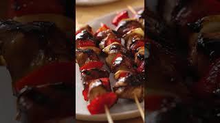 Honey Garlic Chicken Skewers