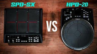 Why I chose the Roland Handsonic HPD-20 over the Roland SPD-SX!? | Product Review