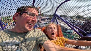 riding the Rock-o-Planes with Mya at Kentucky State Fair (August 19th, 2023)