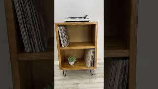 DRec Vinyl Record Storage and Record Player Stand (starting at $395) #vinyl