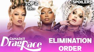 Canada's Drag Race S5 *FINAL* Elimination Order & Top 2 - RuPaul's Drag Race