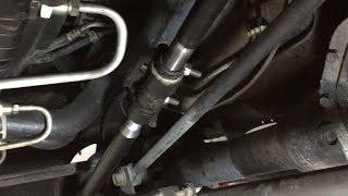 How to Replace Drag Link on F250 2002 7.3 4x4