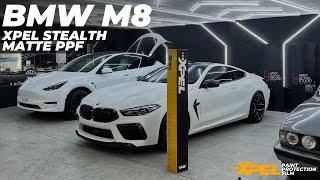 2021 BMW M8 Competition PPF'd in XPEL Stealth | Apex Detail Studio