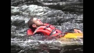 RAFTING THE KENNEBEC RIVER IN THE FORKS, ME