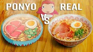 COMIDAS DA PONYO NA VIDA REAL | GoHanPOP