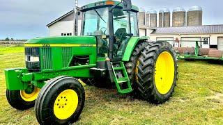 John Deere 7610 Shows up during HARVEST!