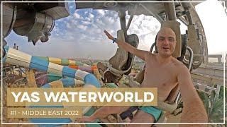 #1 | Met ZWEMBROEK in ACHTBAAN in Yas Waterworld