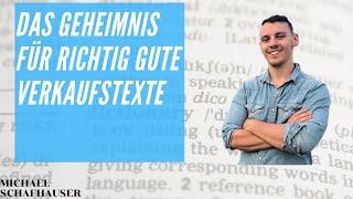 Richtig gute Verkaufstexte schreiben - Sprich die Sprache der Zielgruppe! - Copywriting Tutorial