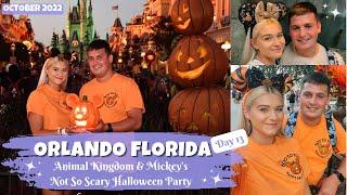 ORLANDO FLORIDA  DISNEY WORLD VLOG  Day 13 • Animal Kingdom & MNSSHP - October 2022