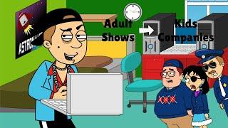 Clyde hacks Kids TV Companies and adds Adult Shows/Arrested/Grounded (APRIL FOOLS)