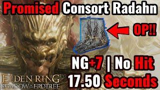 [ELDEN RING DLC] Promised Consort Radahn, NG+7 No Hit in 17.50 Seconds