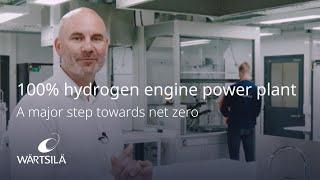 Wärtsilä’s hydrogen engine power plant - a major step towards net zero | Wärtsilä