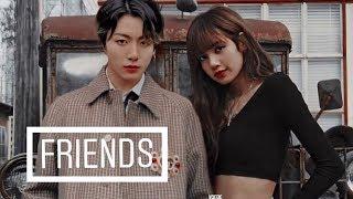 Lizkook Lisa (blackpink) & Jungkook (bts) • friends • [fmv]