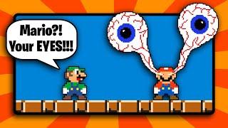 Mario, but uh...YOUR EYES?! - BTG Reacts