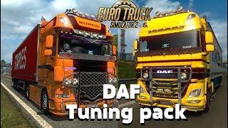 Euro Truck Simulator 2 {1.28}. Обзор DLC: DAF Tuning pack.