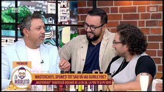 Cine are salariul mai mare?  Sosurile picante cu Chefii de la „Masterchef” SEZON NOU