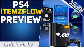 New PS4 Itemzflow Game Manager Preview