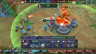 Best hero push turet ~spell Arival with Zilong