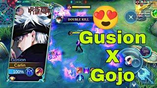 Gusion Gojo Satoru Skin Script | Mobile Legends Bang Bang