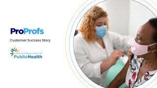 How CDPH Reduced Training Costs & Improved Employee Performance | ProProfs Case Study