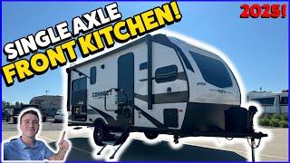 NEW SUV Towable Travel Trailer Under 5,000lbs PACKED with VALUE! 2025 KZ Connect Mini 181FKK RV!