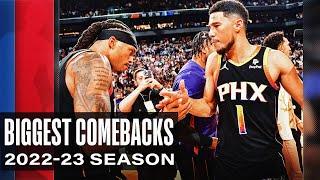 The Biggest Comebacks of the 2022-23 NBA Regular Season