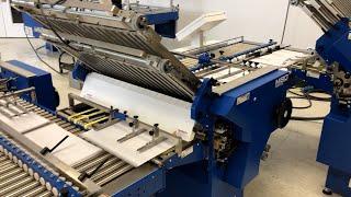 MBO T800.1 Automated Buckle Folder:  Fast make-ready and high productivity, 3 job changes