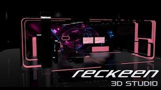 RECKEEN 3D Virtual Sets: Customise without graphic design knowledge