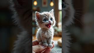 Super cute pet scene #cute #ai #funny #cat #animal #baby