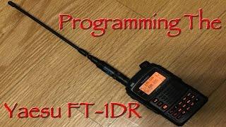 Yaesu FT-1DR Programming Tutorial